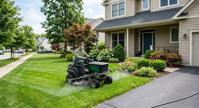 Lawn Treatment project example