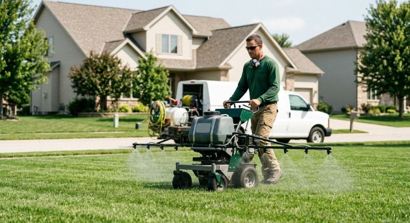 Lawn Treatment Service project example